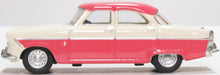 Oxford Diecast Ford Zodiac MKII Ermine White and Pink 76FZ003