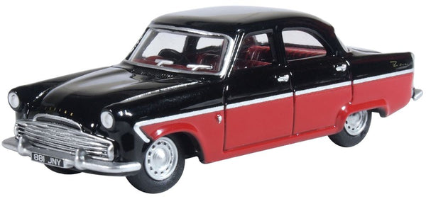 OXFORD DIECAST 1:76 Scale Black Ford Zodiac MKII — Oxford Diecast