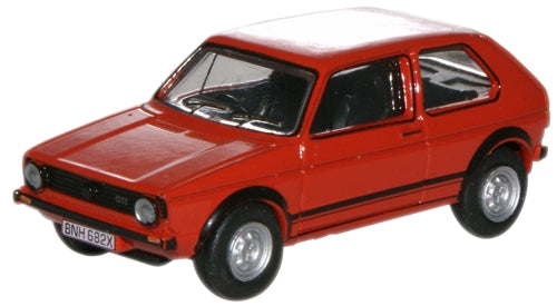 Oxford Diecast Mars Red Golf GTI - 1:76 Scale 76GF001