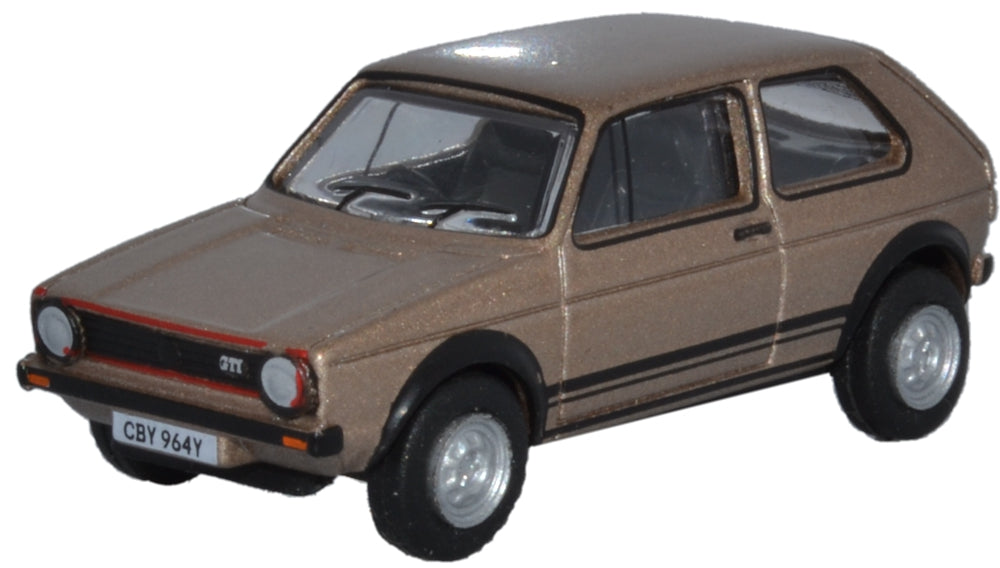 Oxford Diecast VW Golf GtT Diamond Copper Brown Metallic 76GF006