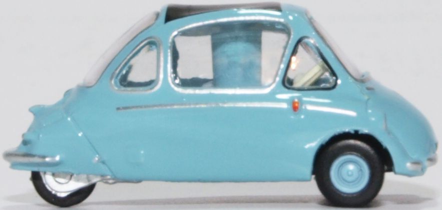 Oxford Diecast Heinkel Trojan Roman Blue 76HE001
