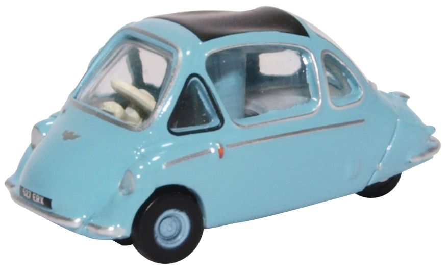 Oxford Diecast Heinkel Trojan Roman Blue 76HE001