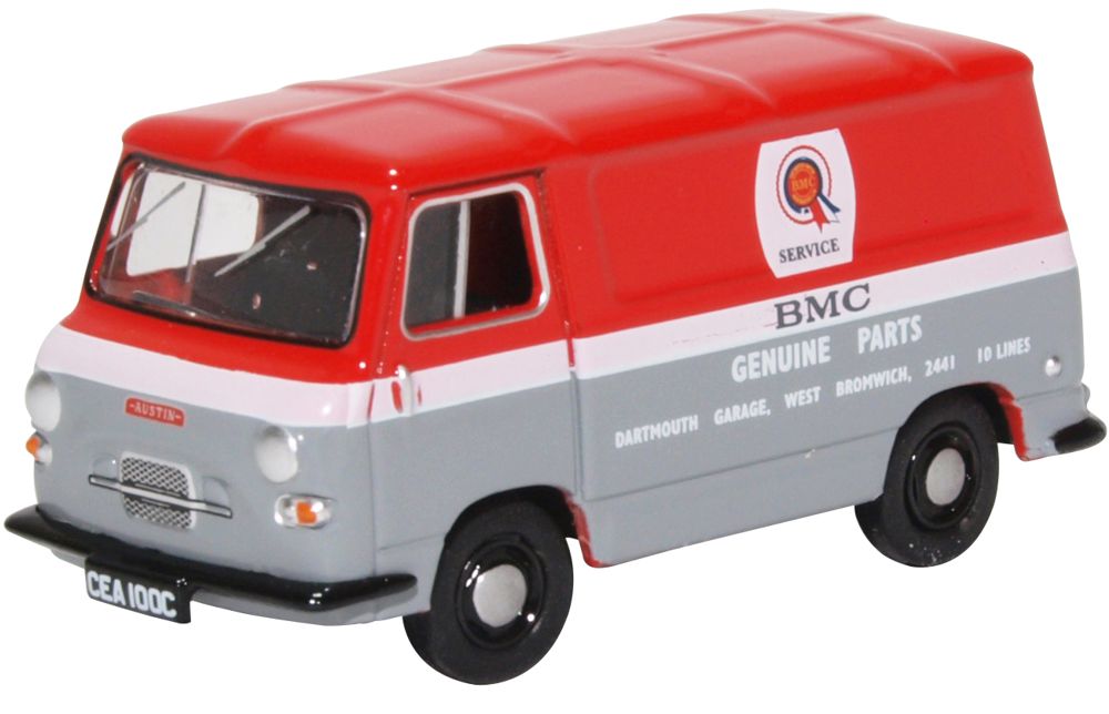 Oxford Diecast Austin J4 Van BMC Parts 1:76 76J4004
