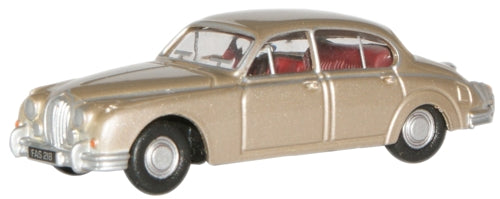 Oxford Diecast Opalescent Gold Jaguar MkII - 1:76 Scale 76JAG2006