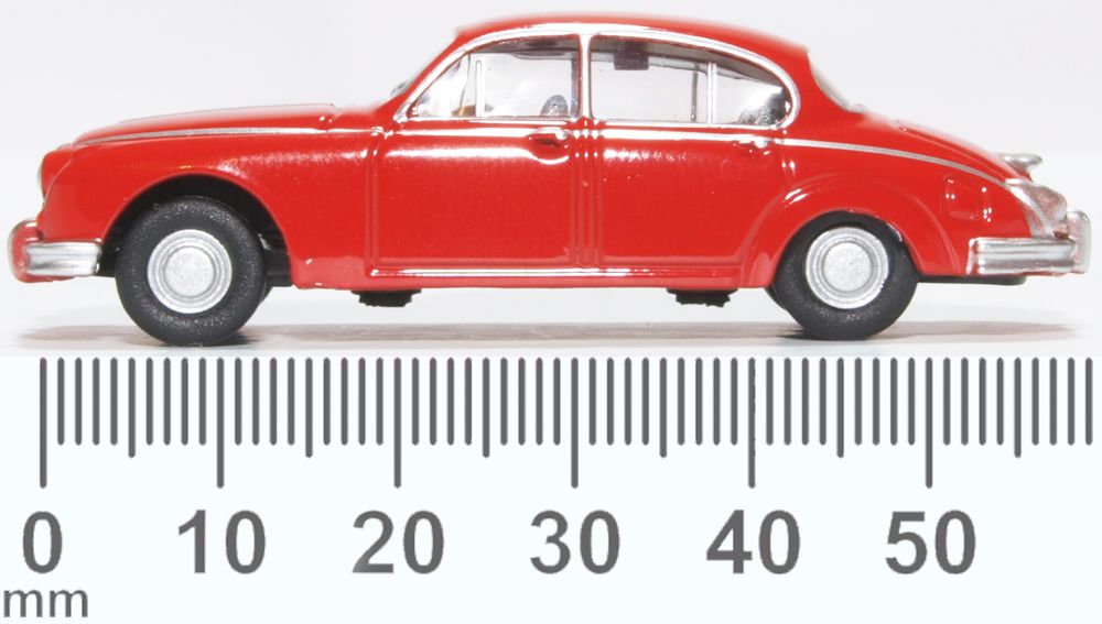 Oxford Diecast Jaguar MKII Carmen Red 76JAG2007
