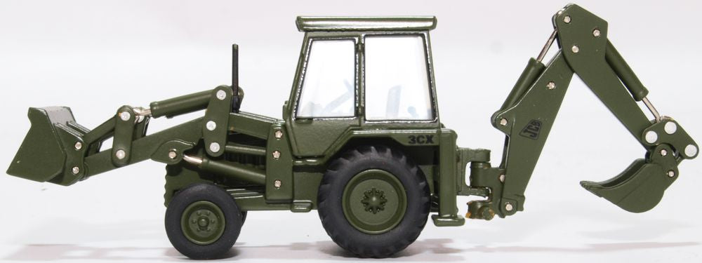 Oxford Diecast JCB 3CX (1980s) Army 76JCX002