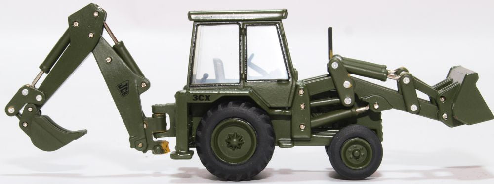 Oxford Diecast JCB 3CX (1980s) Army 76JCX002