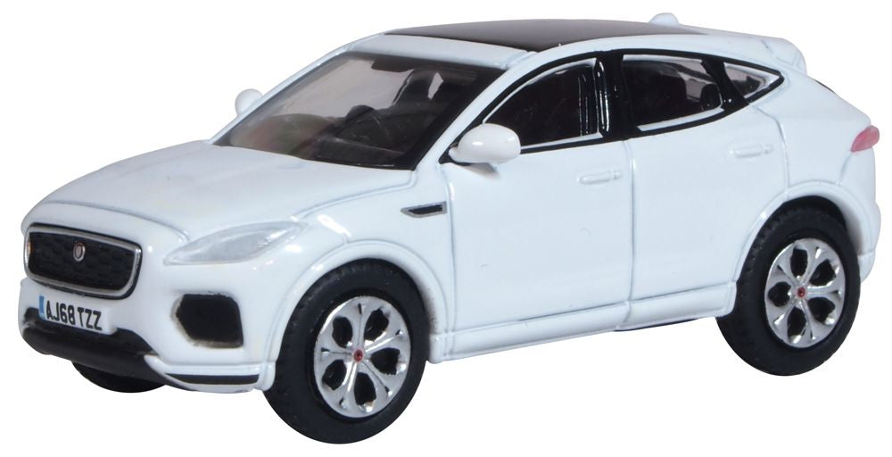 Oxford Diecast Fuji White Jaguar E Pace 76JEP002