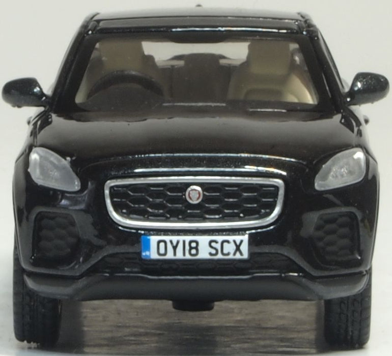 Oxford Diecast Jaguar E Pace Santorini Black