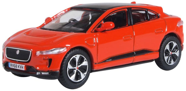OXFORD DIECAST 1:76 Scale Photon Red Jaguar I Pace — Oxford Diecast