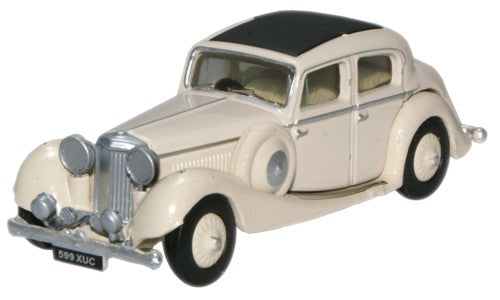 Oxford Diecast Cream Jaguar SS 2.5 Saloon - 1:76 Scale 76JSS001