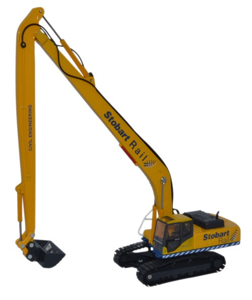 Oxford Diecast Stobart Rail Excavator - 1:76 Scale 76KOM002