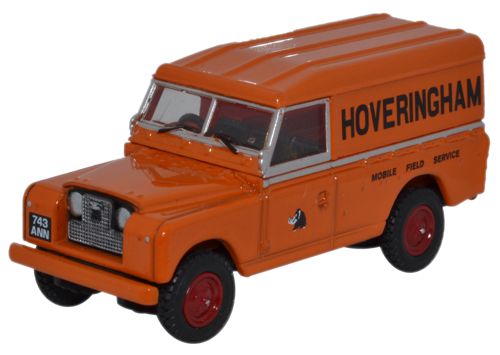 Oxford Diecast Land Rover Series II LWB Hard Top Hoveringham - 1:76