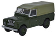 Oxford Diecast Land Rover Series II Canvas Back Bronze Green - 1:76 Sc 76LAN2011