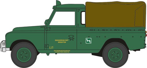 Oxford Diecast Land Rover Series II LWB Canvas Southdown 76LAN2018