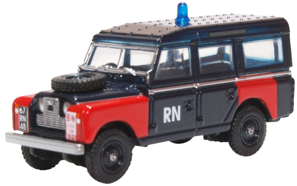 Oxford Diecast Land Rover Series II Lwb Station Wagon Royal Navy Bomb 76LAN2021