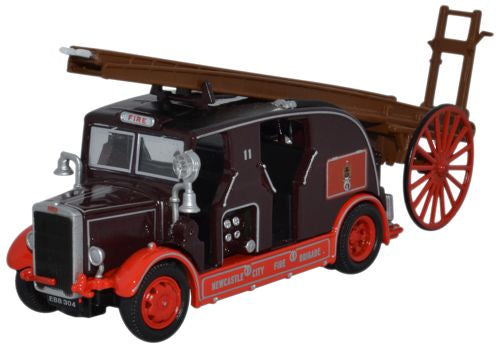 Oxford Diecast Leyland Cub FK7 Newcastle City Fire Brigade - 1:76 Scal 76LC001