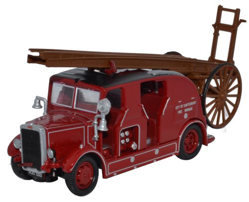 Oxford Diecast Leyland Cub FK7 City of Canterbury Fire Brigade - 1:76 76LC002