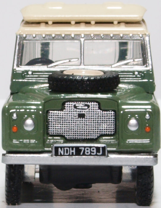 Oxford Diecast Land Rover Series IIA Station Wagon Pastel Green 76LR2AS003