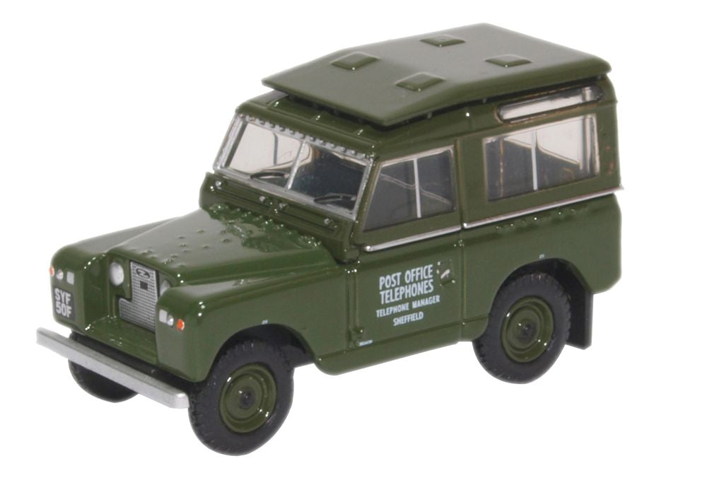 Oxford Diecast Land Rover Series Ii Swb Hard Top Post Office Telephone 76LR2S003