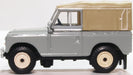 Oxford Diecast Land Rover Series III Canvas Mid Grey 76LR3S003