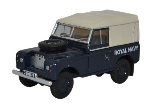 Oxford Diecast Land Rover Series III SWB Canvas Royal Navy 76LR3S004