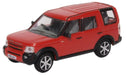 Oxford Diecast Land Rover Discovery 3 Rimini Red Metallic 76LRD008