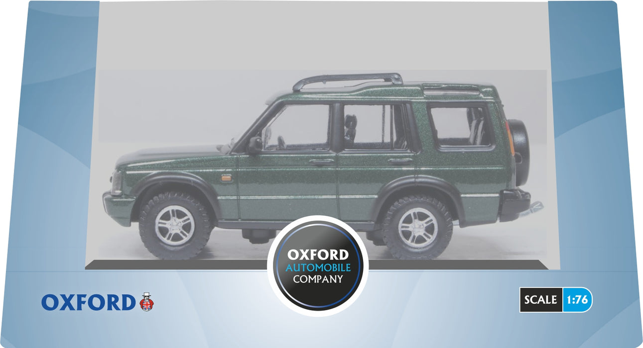 Oxford Diecast Land Rover Discovery 2 Metallic Epsom Green 76LRD2001 Packed