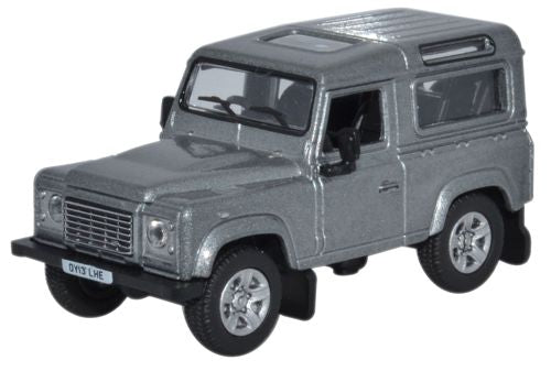 Oxford Diecast Land Rover Defender 90 Station Wagon Orkney Grey - 1:76