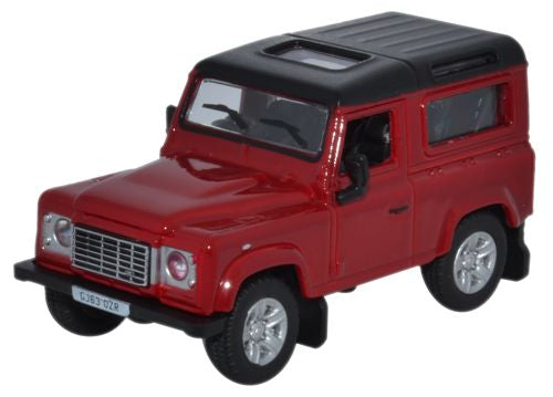 Land Rover Defender 90 Station Wagon Firenze Red - Santorini Black 76LRDF004