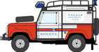 Oxford Diecast Land Rover Special for Hong Kong Police - Defender 90 HK Police 76LRDF011HH1