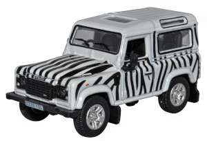 OXFORD DIECAST 1:76 Scale Safari Land Rover Defender 90 — Oxford