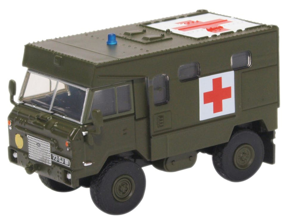 Oxford Diecast Land Rover FC Ambulance Nato Green 76LRFCA002