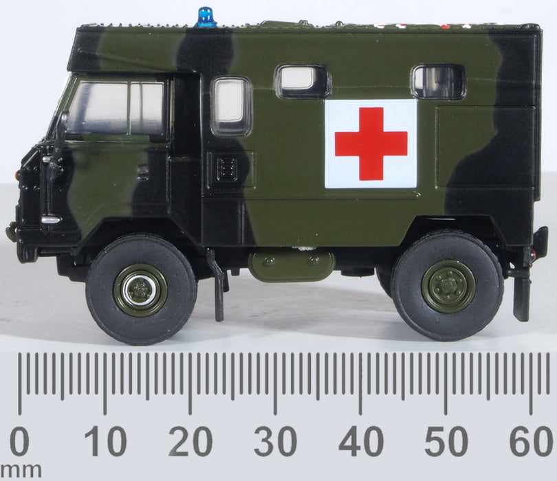 Oxford Diecast Baor British Army Of The Rhine 1990 Land Rover FC Amb 76LRFCA004