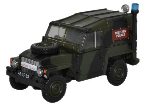 Oxford Diecast Land Rover 1/2 Ton Lightweight Military Police
