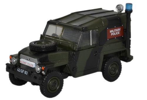 Oxford Diecast Land Rover 1/2 Ton Lightweight Military Police 76LRL002