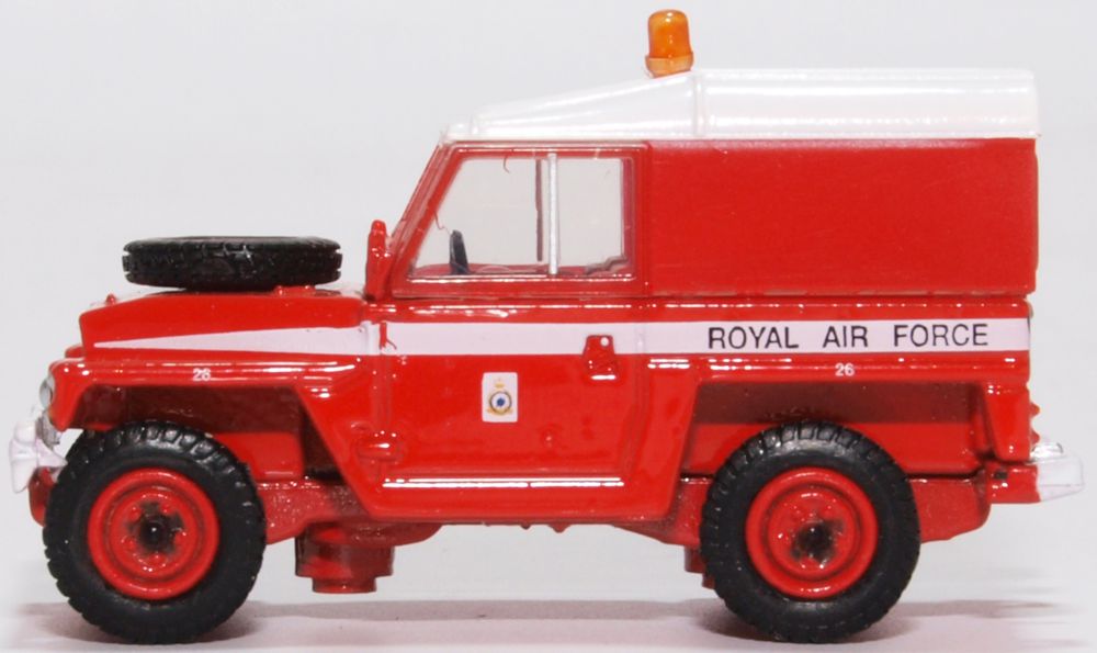 Oxford Diecast Land Rover 1/2 Ton Lightweight RAF- Red Arrows 76LRL003
