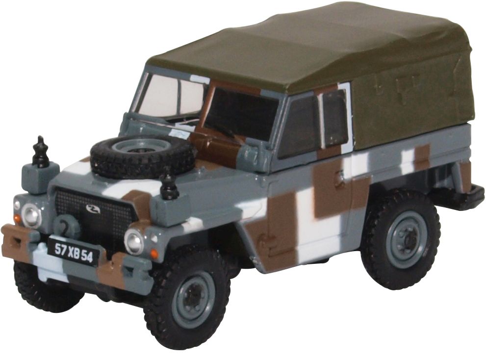 OXFORD DIECAST 1:76 Scale Land Rover Lightweight Berlin Scheme — Oxford ...