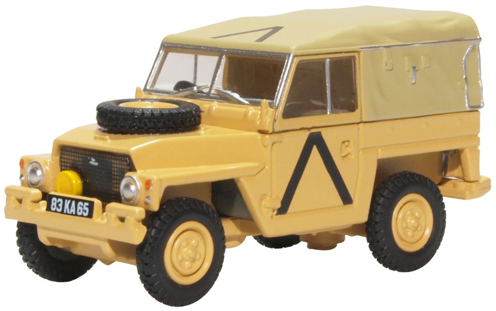 Oxford Diecast Land Rover Lightweight Gulf War 76LRL008