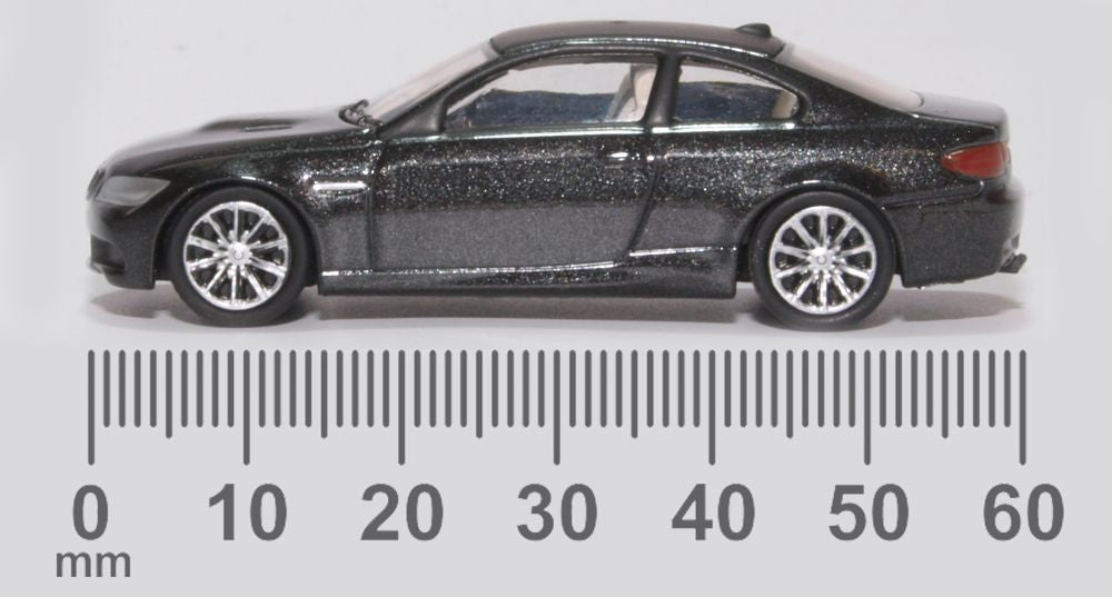 Oxford Diecast BMW M3 Coupe E92 Jerez Black 76M3002