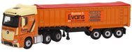 Oxford Diecast Mercedes Actros SSC Tipper Ronnie S Evans 76MB008