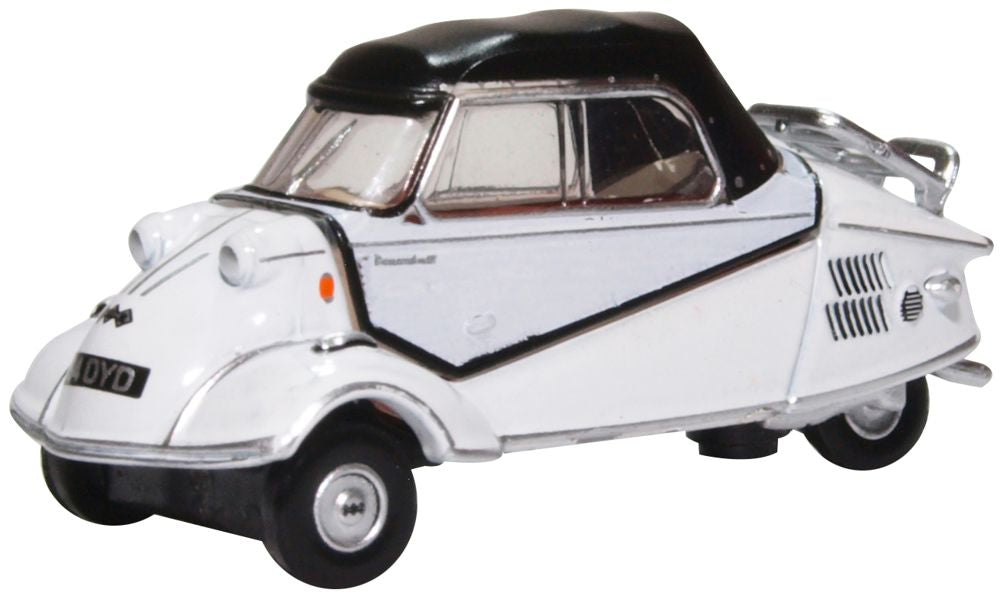 Oxford Diecast Messerschmitt Bubble Car Polar White 76MBC005