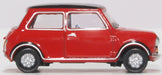 Oxford Diecast Mini Cooper MKII Tartan Red/black 76MCS003