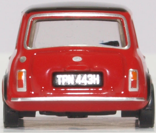 Oxford Diecast Mini Cooper MKII Tartan Red/black 76MCS003