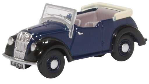 Oxford Diecast Morris Eight E Series Tourer Dark Blue 76ME006