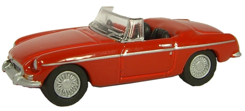 Oxford Diecast MGB Tartan Red - 1:76 Scale 76MGB001