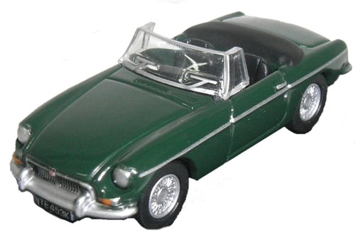 Oxford Diecast MGB British Racing Green - 1:76 Scale 76MGB003