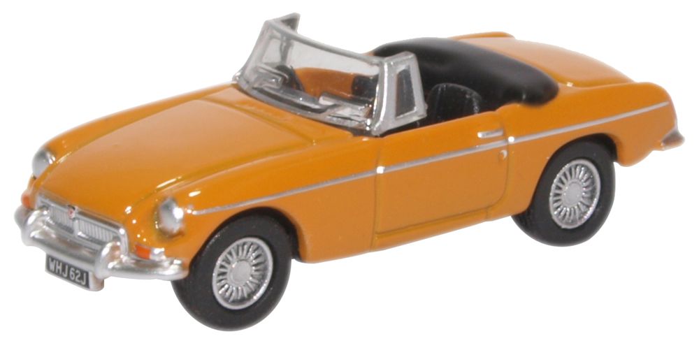 Oxford Diecast Mgb Roadster Bronze Yellow 76MGB009