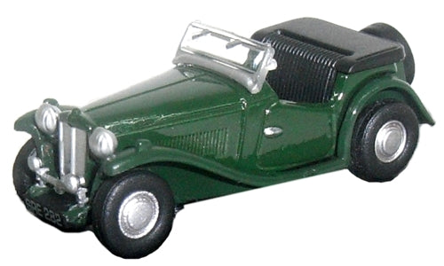 Oxford Diecast MG TC Racing Green - 1:76 Scale 76MGTC001