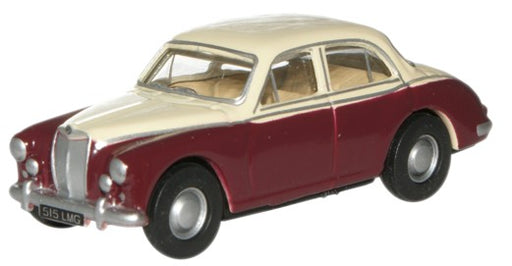 Oxford Diecast Ivory/Autumn Red MGZB - 1:76 Scale 76MGZ006